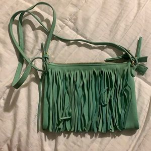 Teal Crossbody Bag